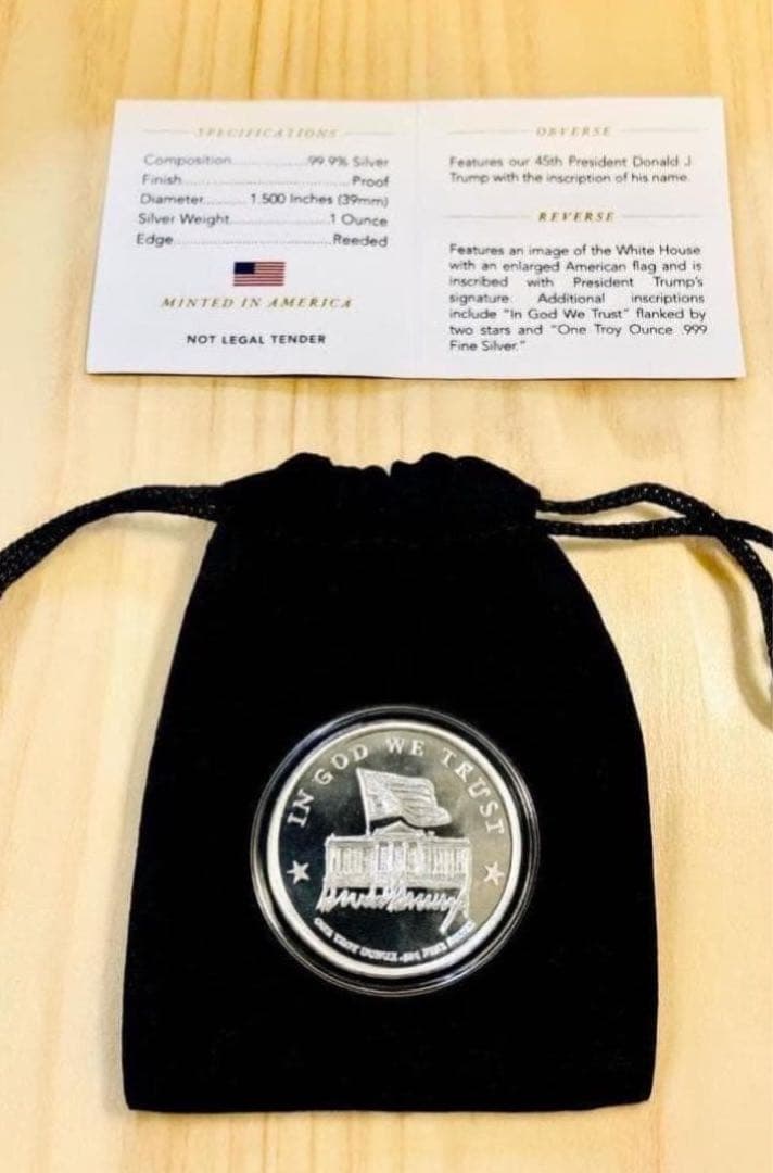 サ*ン様 純銀 トランプ 1oz 公式 初版 記念 99.9% シル