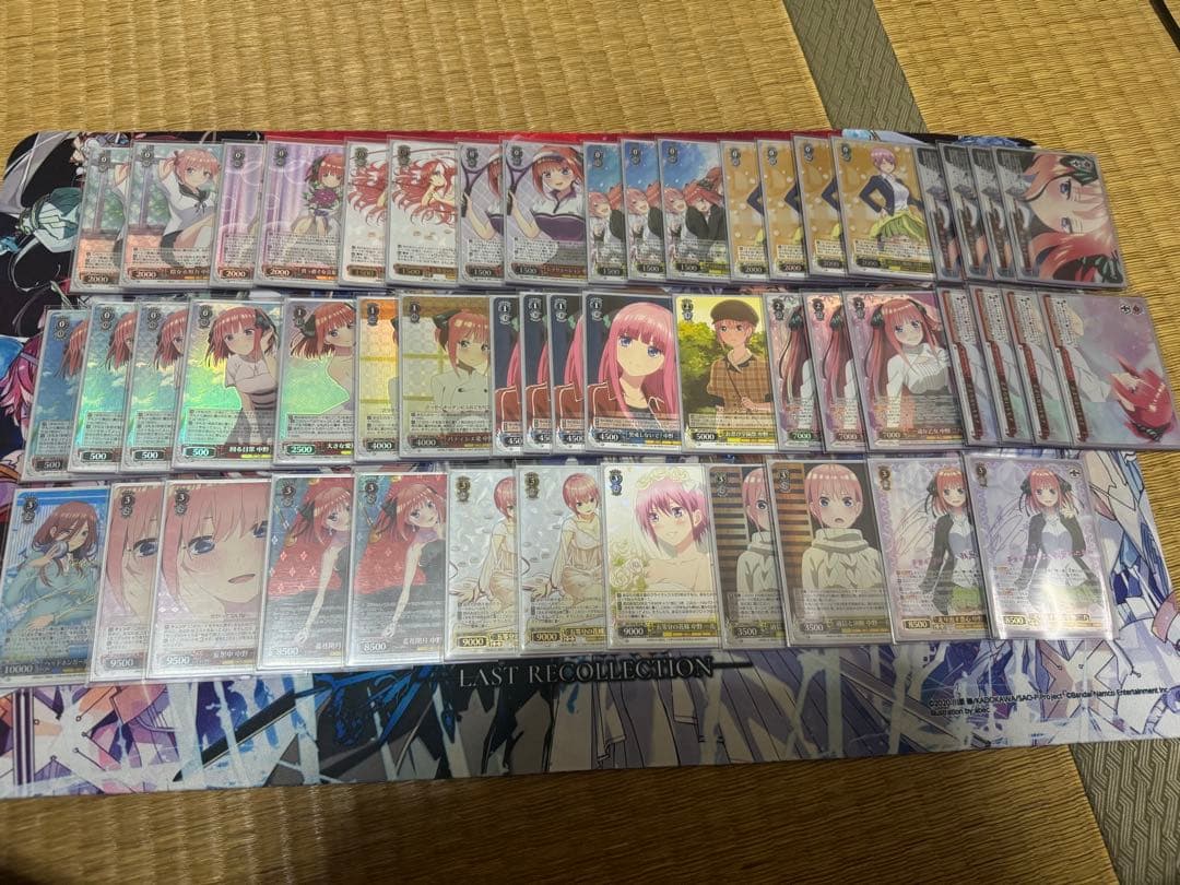 ヴァイスシュヴァルツ　五等分の花嫁8電源　ほぼフルレア+おまけ