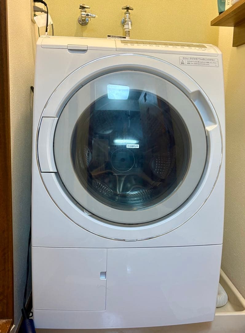 【美品/2023年製】HITACHI BD-SG110JLドラム式洗濯乾燥機