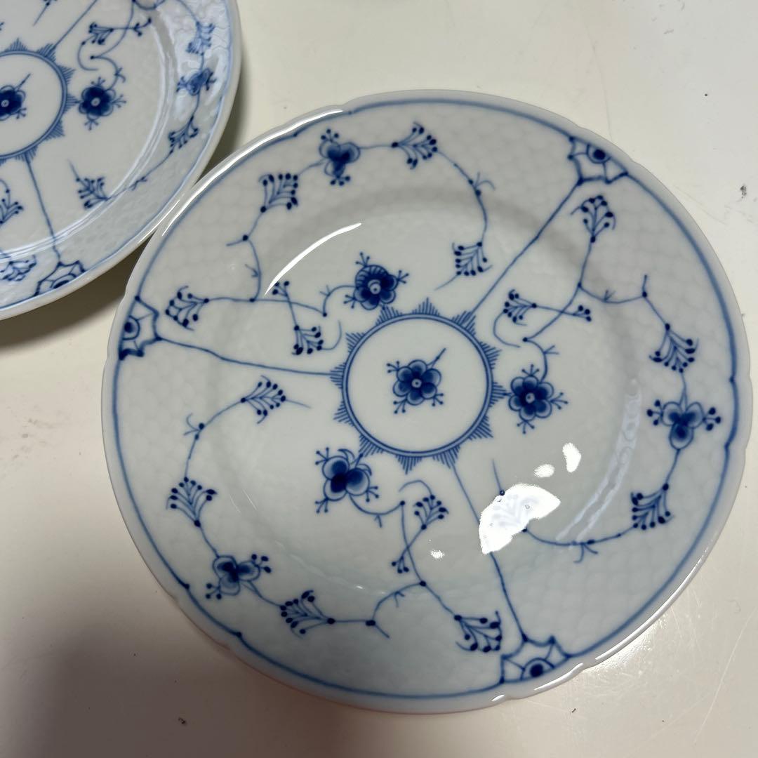 【ぺぺ9/4】新品◆②ロイヤルコペンハーゲン　６枚　17.5cm