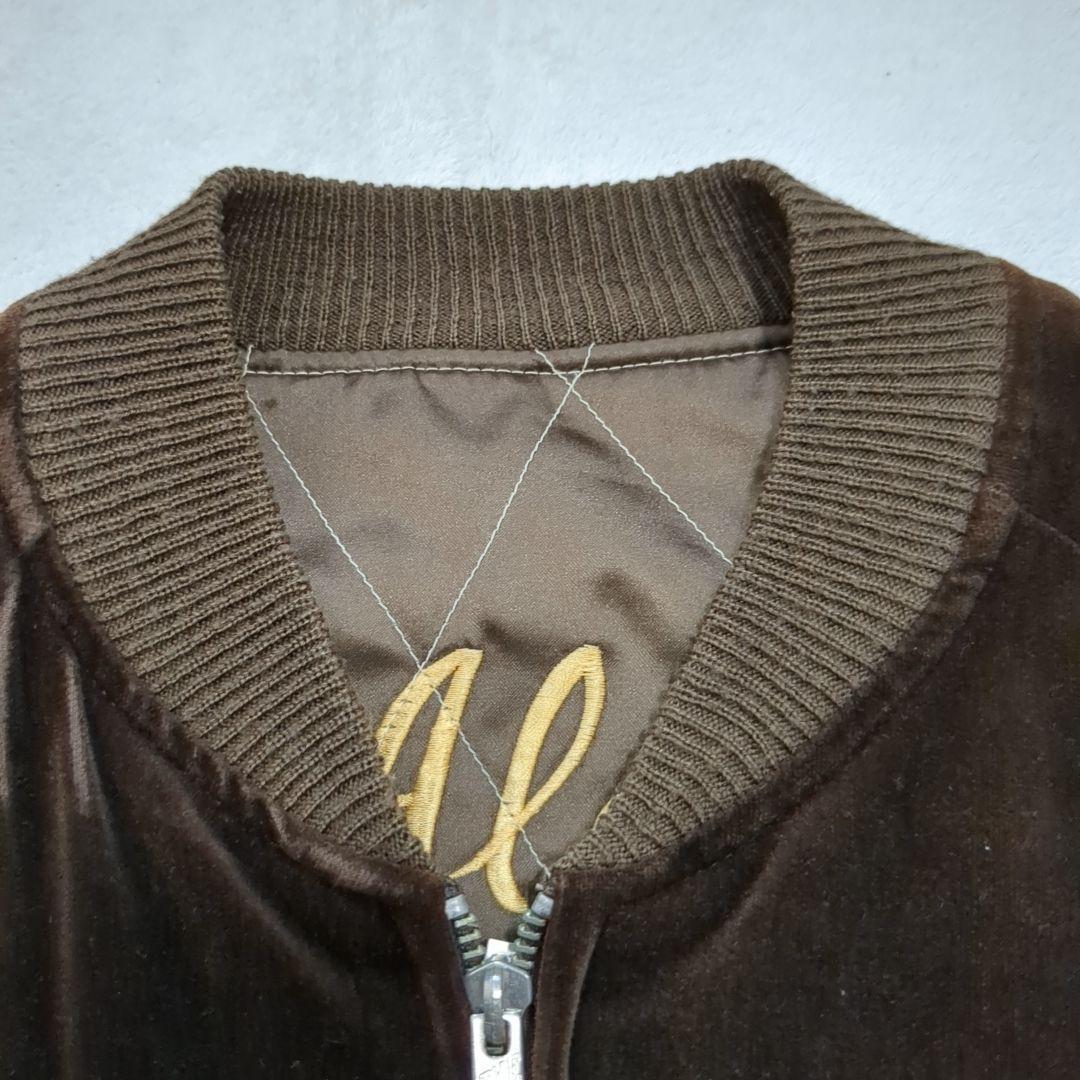 テーラー東洋 スカジャン 別珍 ハワイ ホノルル アロハ Mサイズ