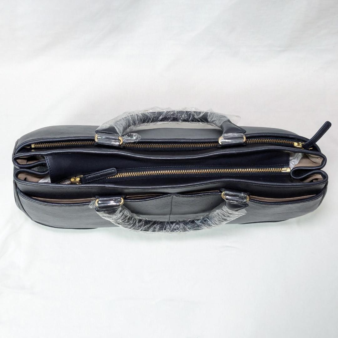 【未使用】Boosters NPレザーブリーフケース 牛本革 【定価18700円