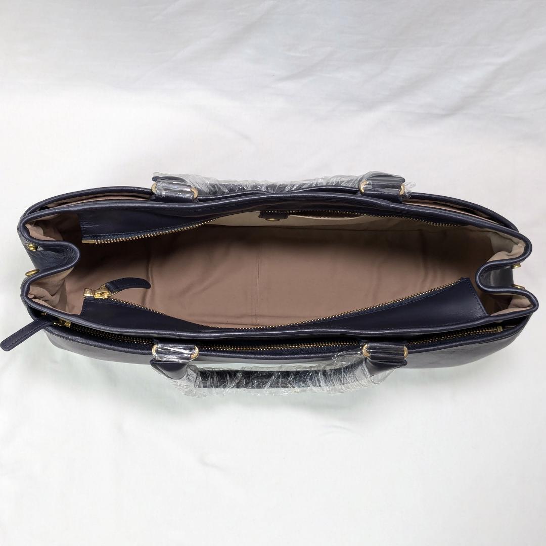 【未使用】Boosters NPレザーブリーフケース 牛本革 【定価18700円