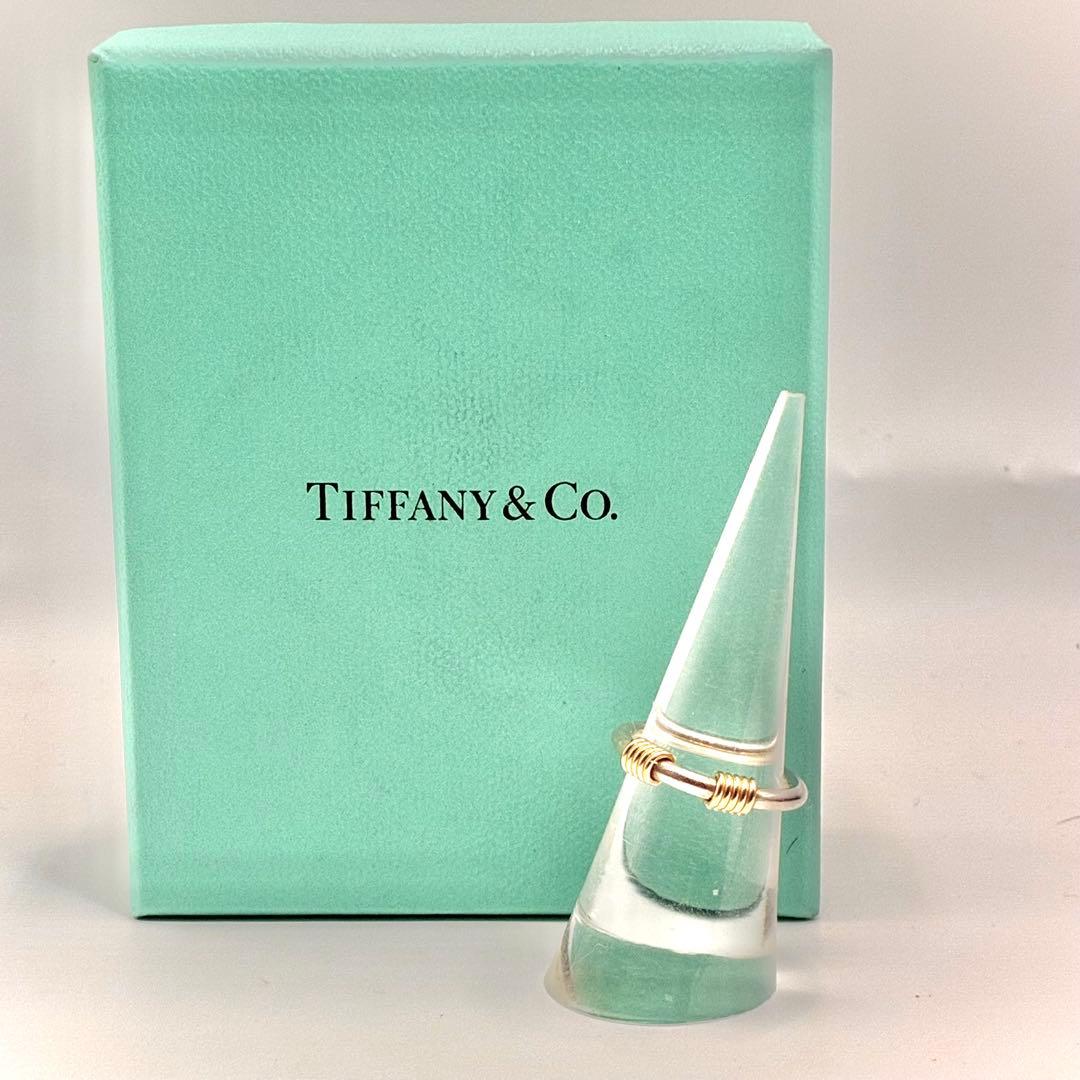 【保存袋付き】ティファニー バンドウィズ 9.5号 リング 925×750 美品