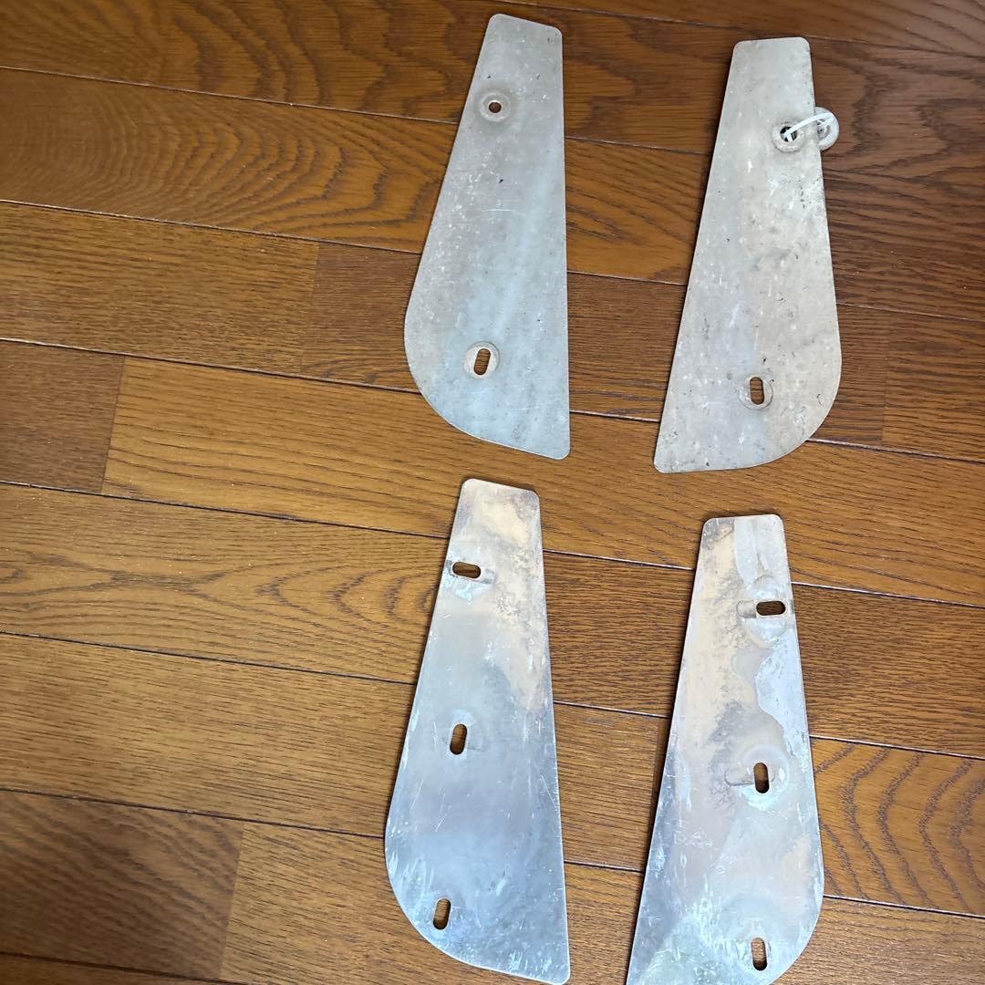 JAOS エクストレイル　マッドガード4枚セット