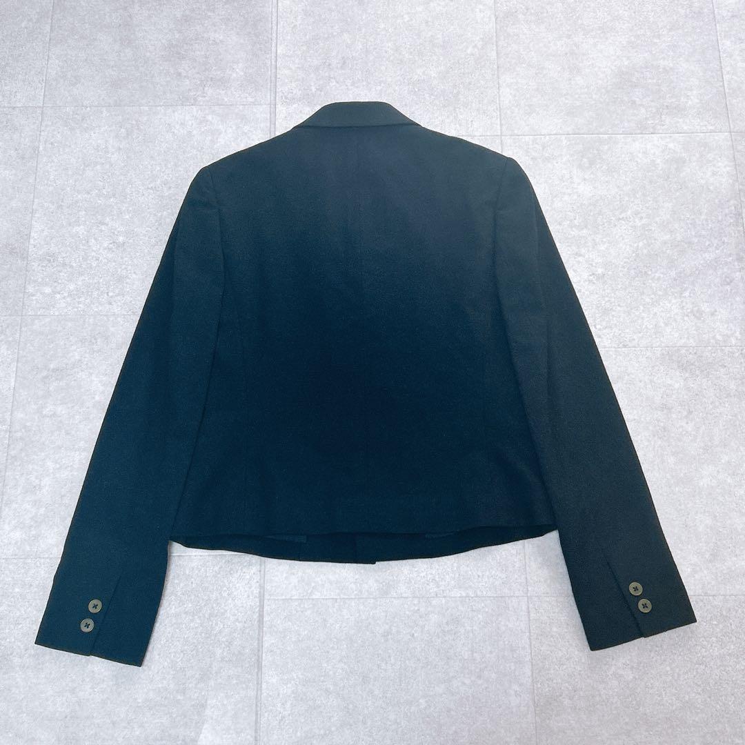 美品✨ ラルフローレン セットアップ　パンツスーツ 5B ワイド ウール 黒