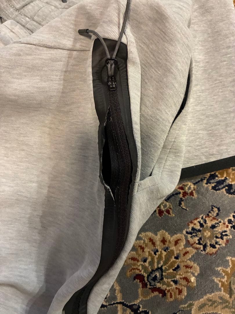 [最終価格早い者勝ち]NIKEテックフリース上M下XL上下セットグレー