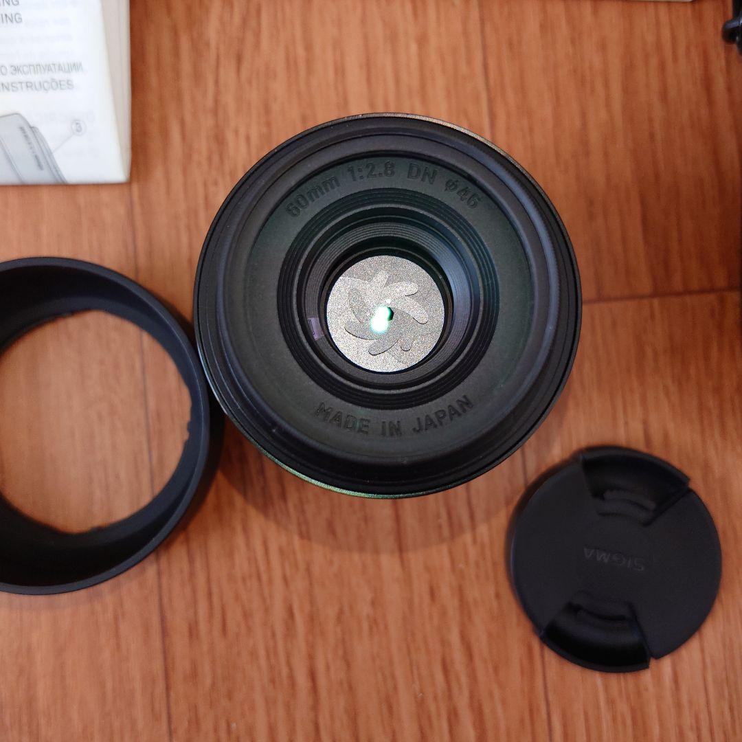 ら*る様 SIGMA 60mm F2.8 DN Art 単焦点 Eマウント AP