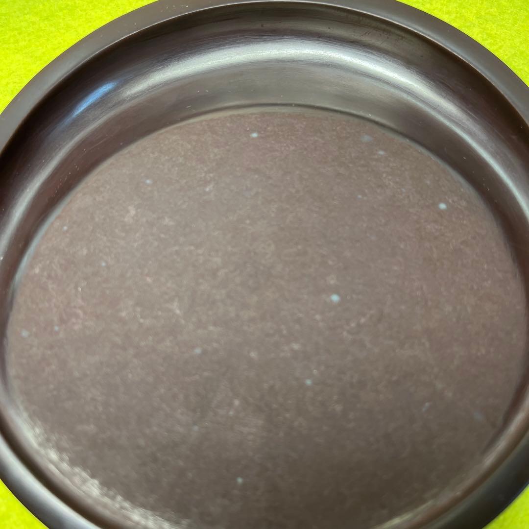 ⭕️赤間硯　希少　日月研　径147m m 泉光堂　美品　女性好み