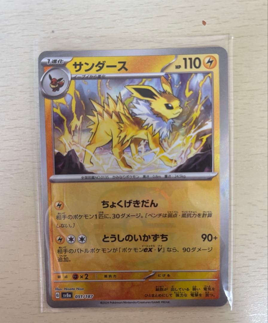 り*ー様 テラスタルフェス　　リーフィア、シャワーズSARマスボセット