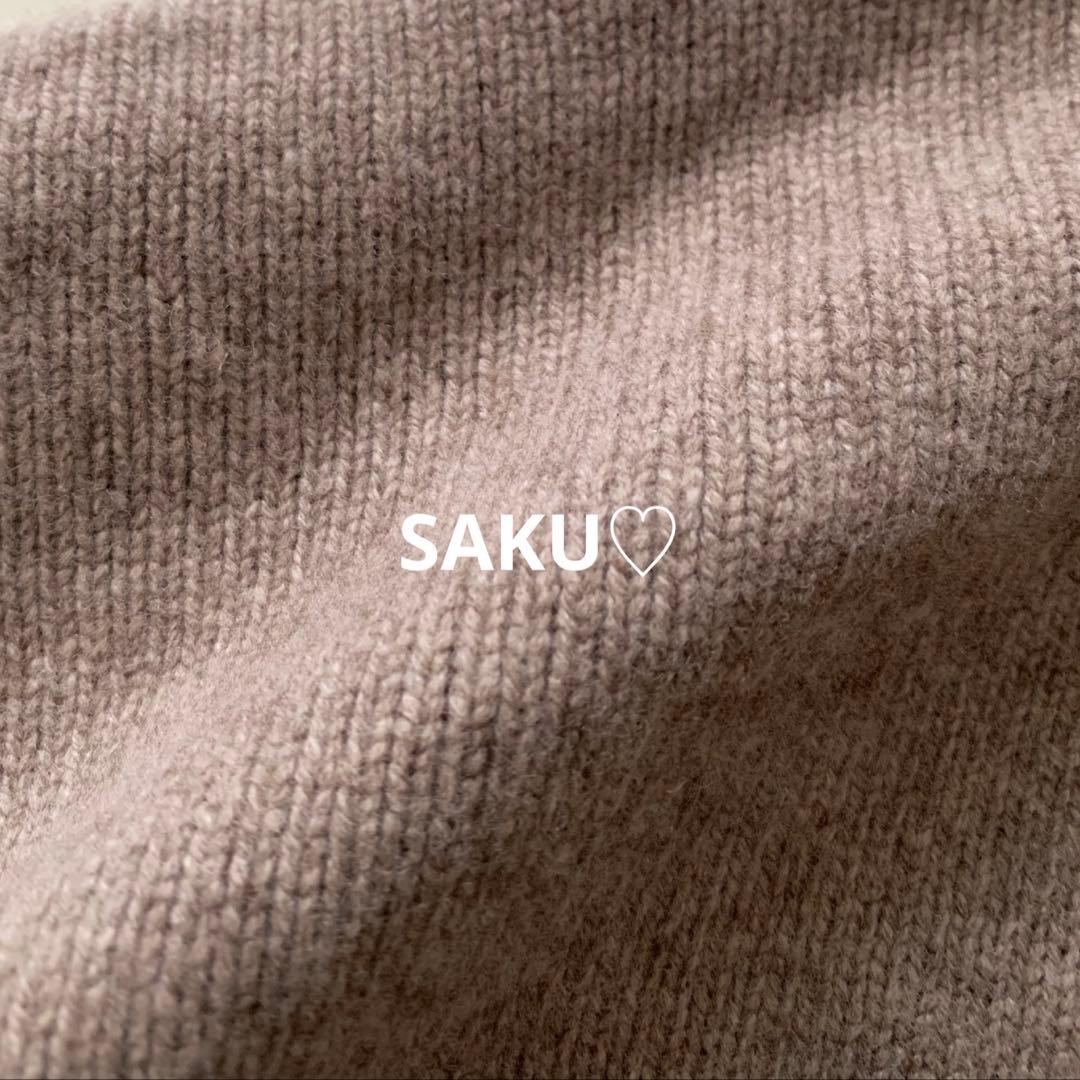 定価36300円 ドゥーズィエムクラス Ariesタートルネックニット ベージュ