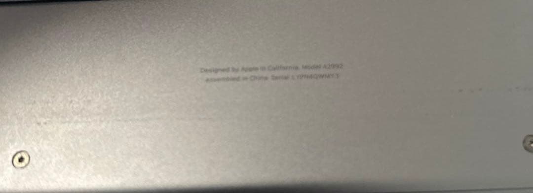 【ジャンク】MacBook Pro M3｜14インチ｜18GB/512GB｜水没