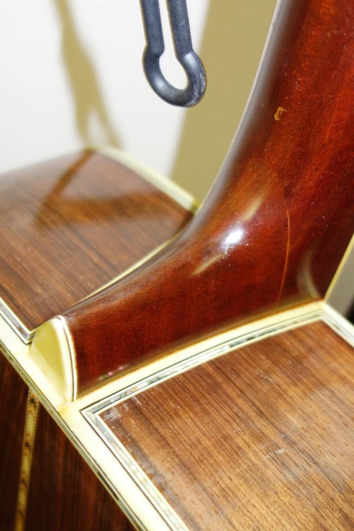 つばさ　K.YAIRI DY-45　ハカランダ単板　古そうですが年代不明➀