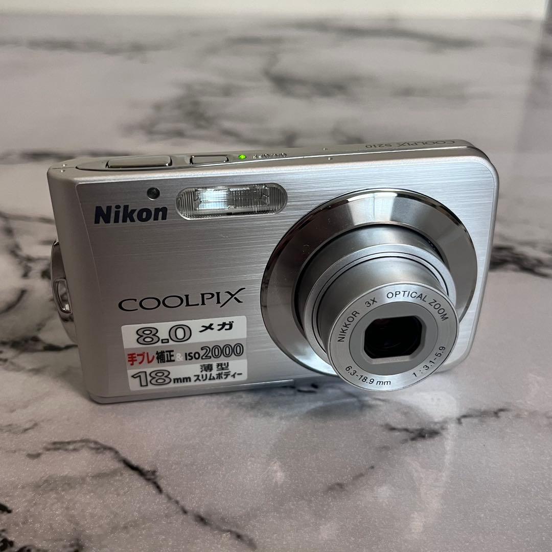 Nikon COOLPIX S210 動作確認済 コンデジ 中古