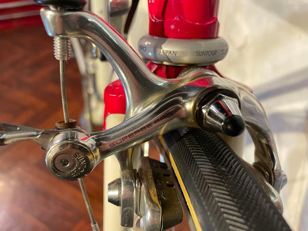 希少ビンテージ新車ブリヂストン グランベロ　シュパーブプロ　フレームポンプ付き