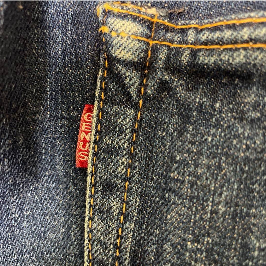 希少デニム！初期ウエアハウス 1001XX！90年代 黄金期個体W33酸化デニム