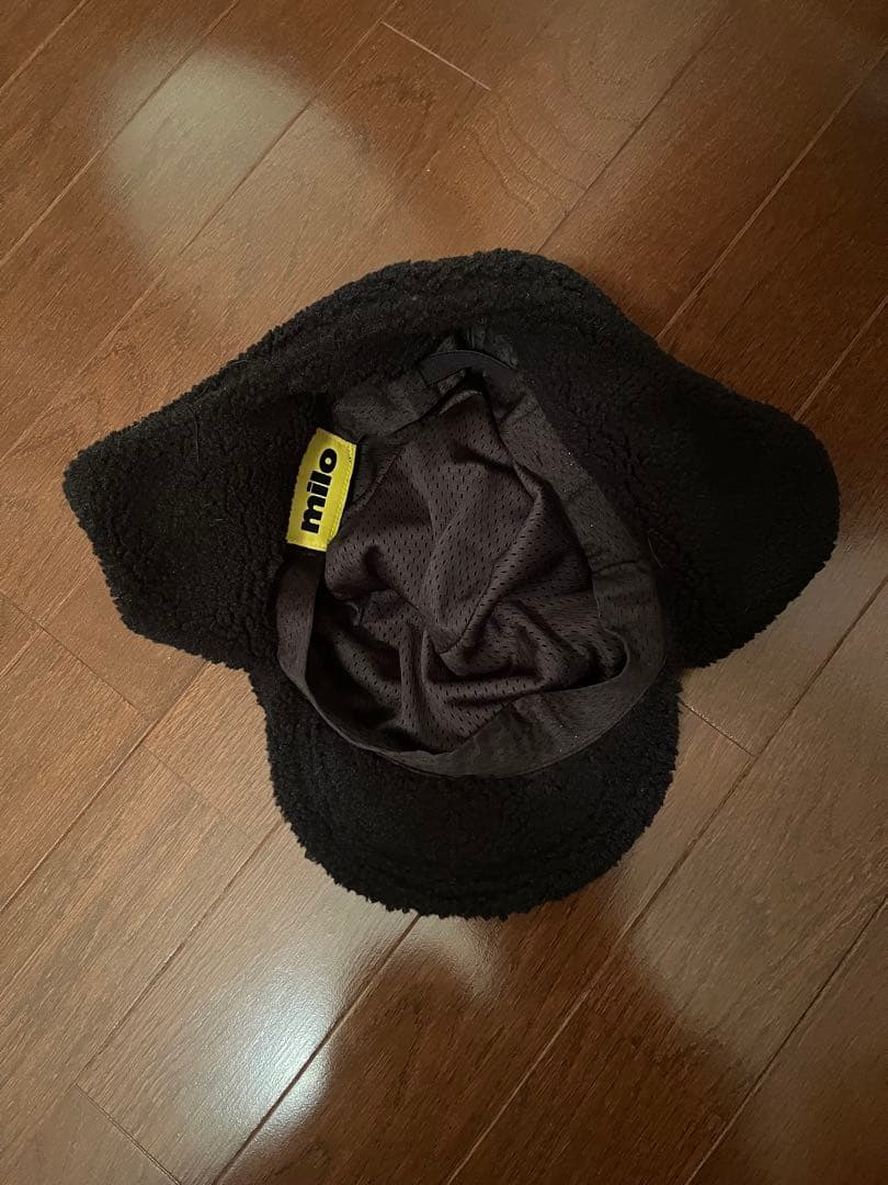 新品未使用　ブラック　25AW Milo Fleace Cap 11747391