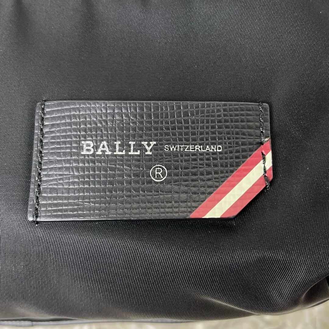 BALLY ショルダーバッグ トレインスポッティング ナイロン×レザー 黒