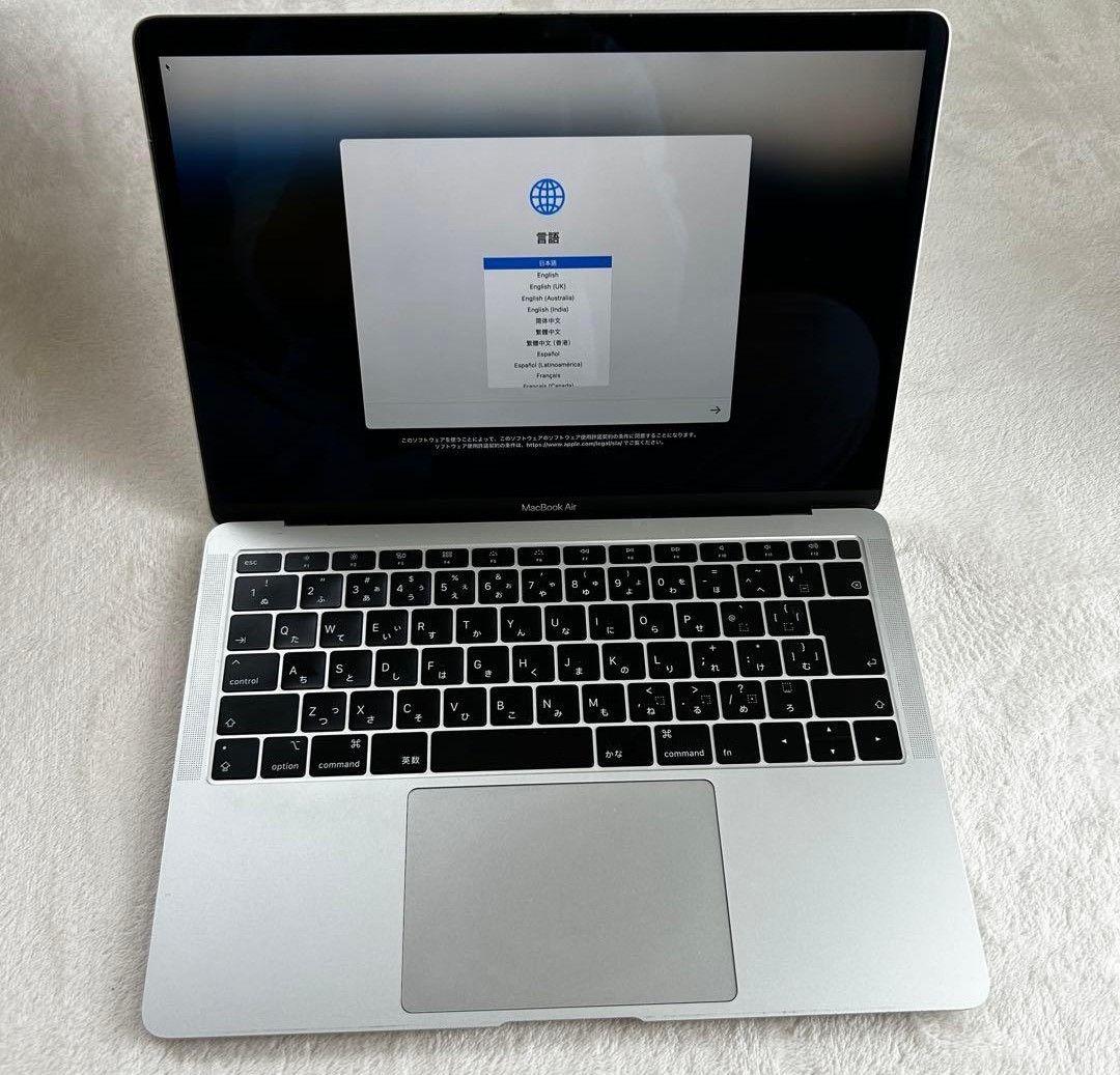 MacBook Air 13in 2019（8GB / 256GB /シルバー）
