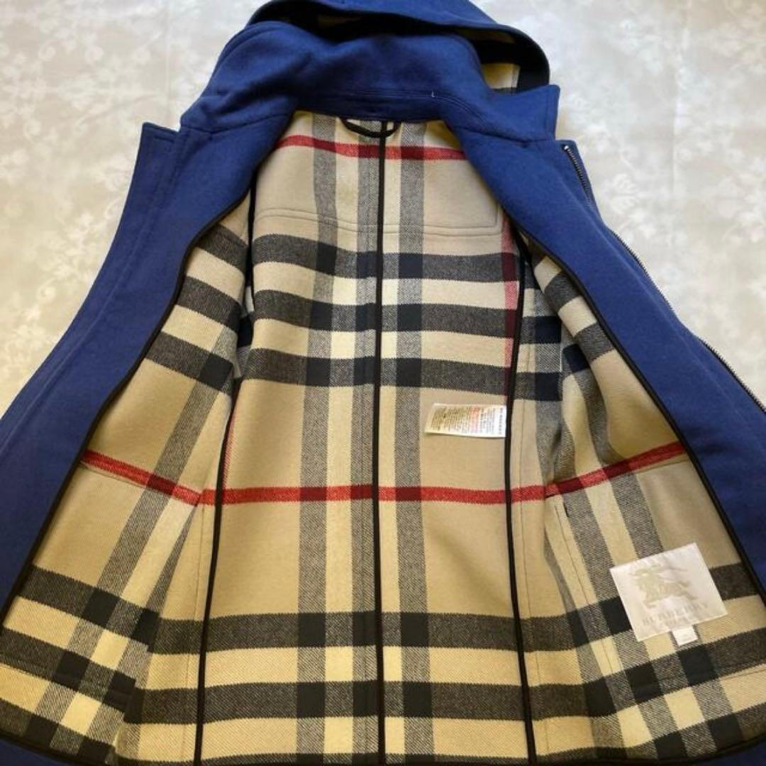 バーバリー　Burberry ダッフルコート　ブルー　8Y