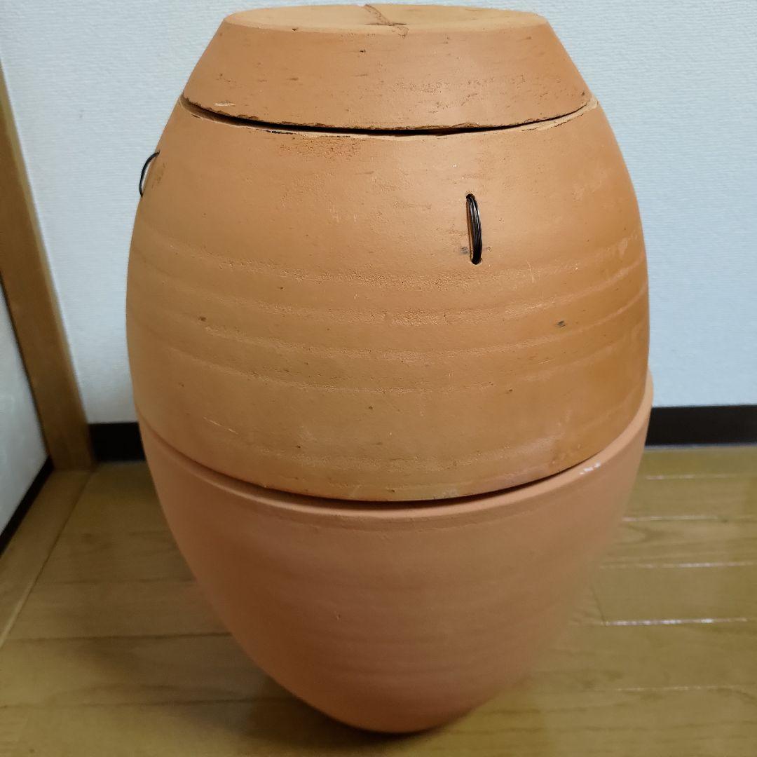 【太っちゃん屋】　焼き芋壺＋カゴ8個＋温度計