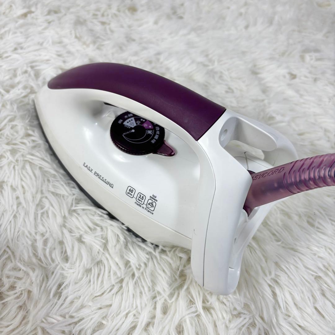 ティファール スチームアイロン イージープレシング コード付き GV5240J3