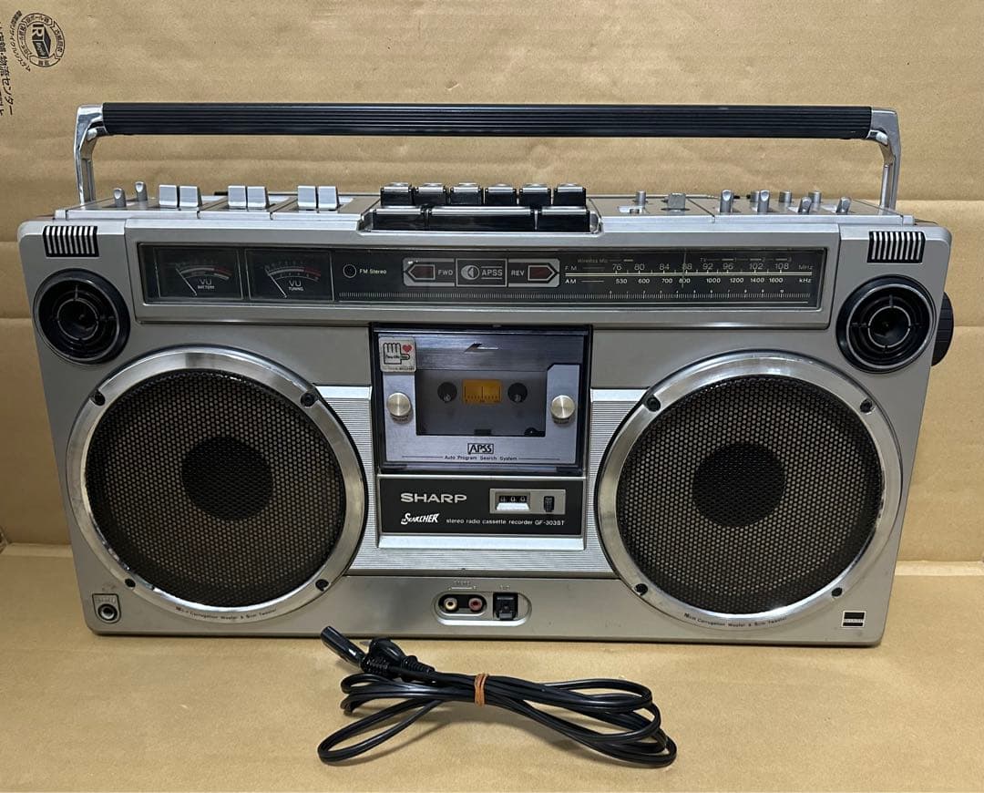 SHARP GF-303ST ラジカセ　ジャンク