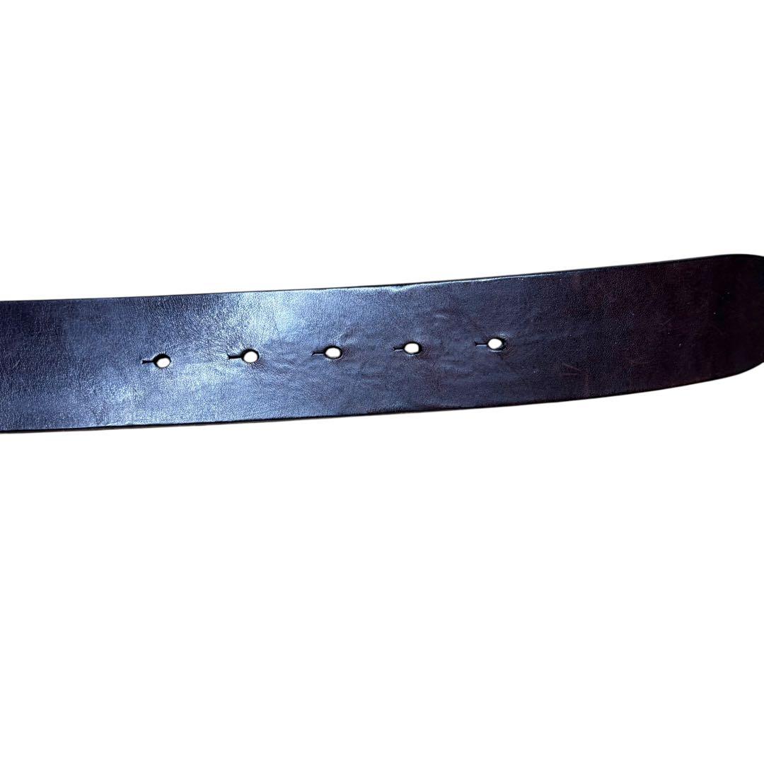 D&G ドルチェアンドガッバーナ ベルト　メンズ　ブラウン　シルバーバックル