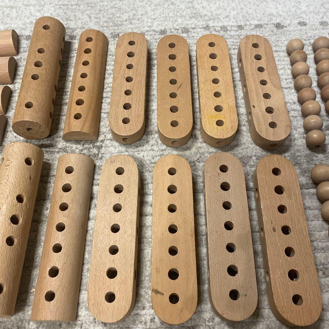 ★最終値下げ　くむくむ　積み木・組木 和久洋三 知育玩具 童具館