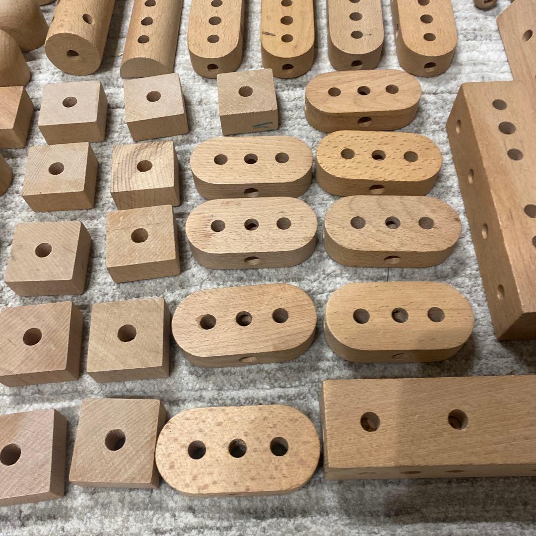 ★最終値下げ　くむくむ　積み木・組木 和久洋三 知育玩具 童具館