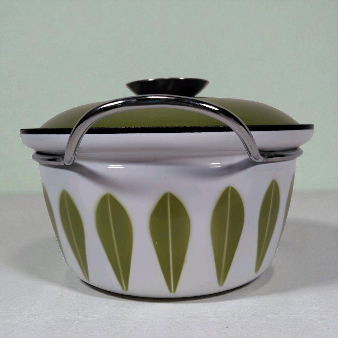 キャサリンホルム ロータス 両手鍋 20cm ガス/IH対応 ヴィンテージお洒落