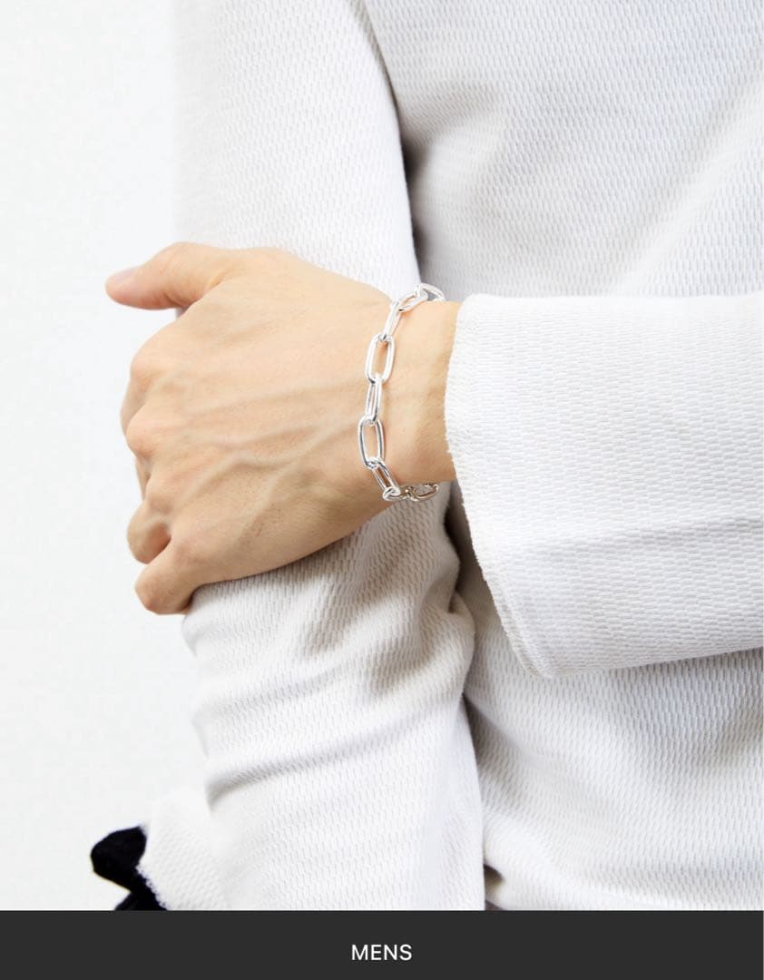 And A アンドエー / アズキチェーンブレスレット シルバー925