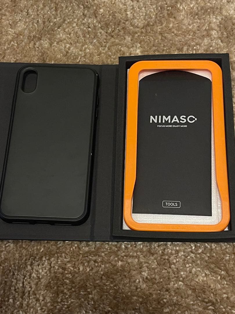 【ケース、新品保護フィルム付】iPhone XsMax スペースグレー256GB