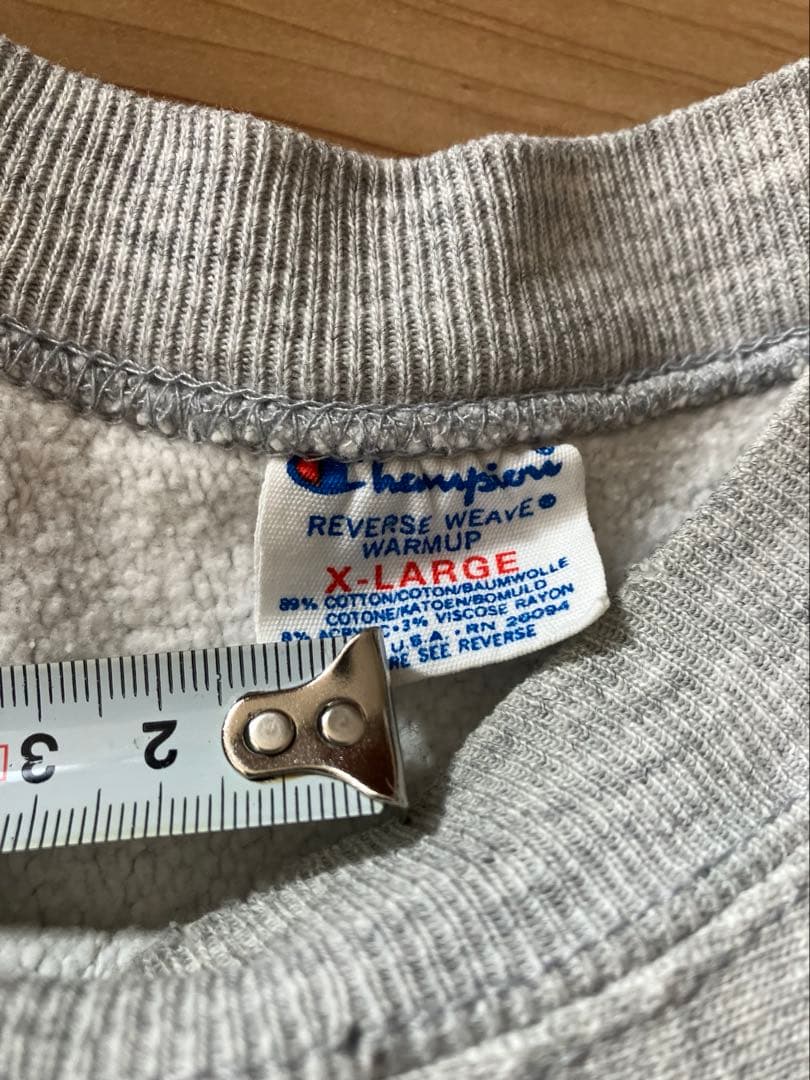 80s USA製Champion LUTHER リバースウィーブXL