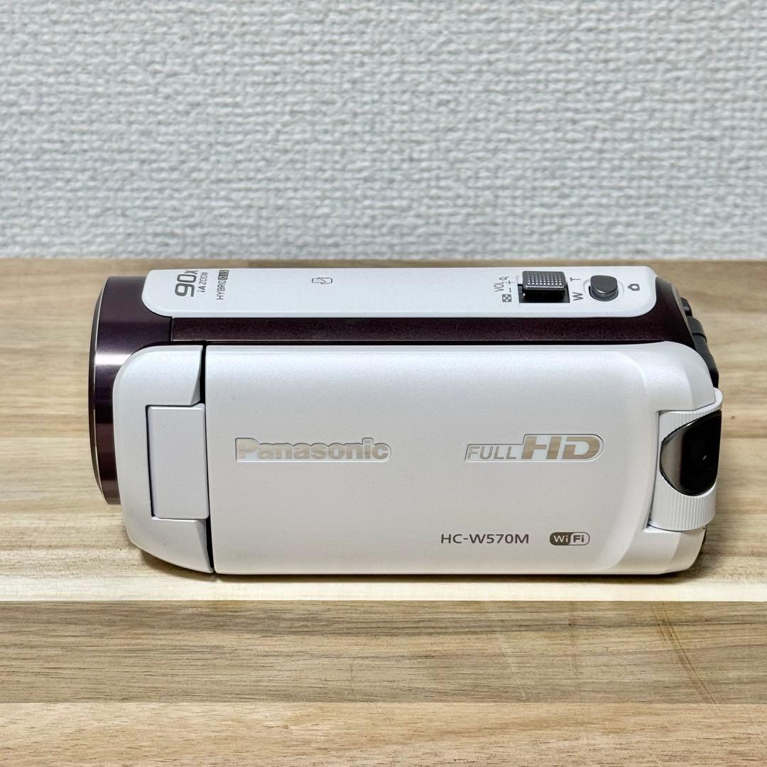 Panasonic HC-W570M-W ビデオカメラ