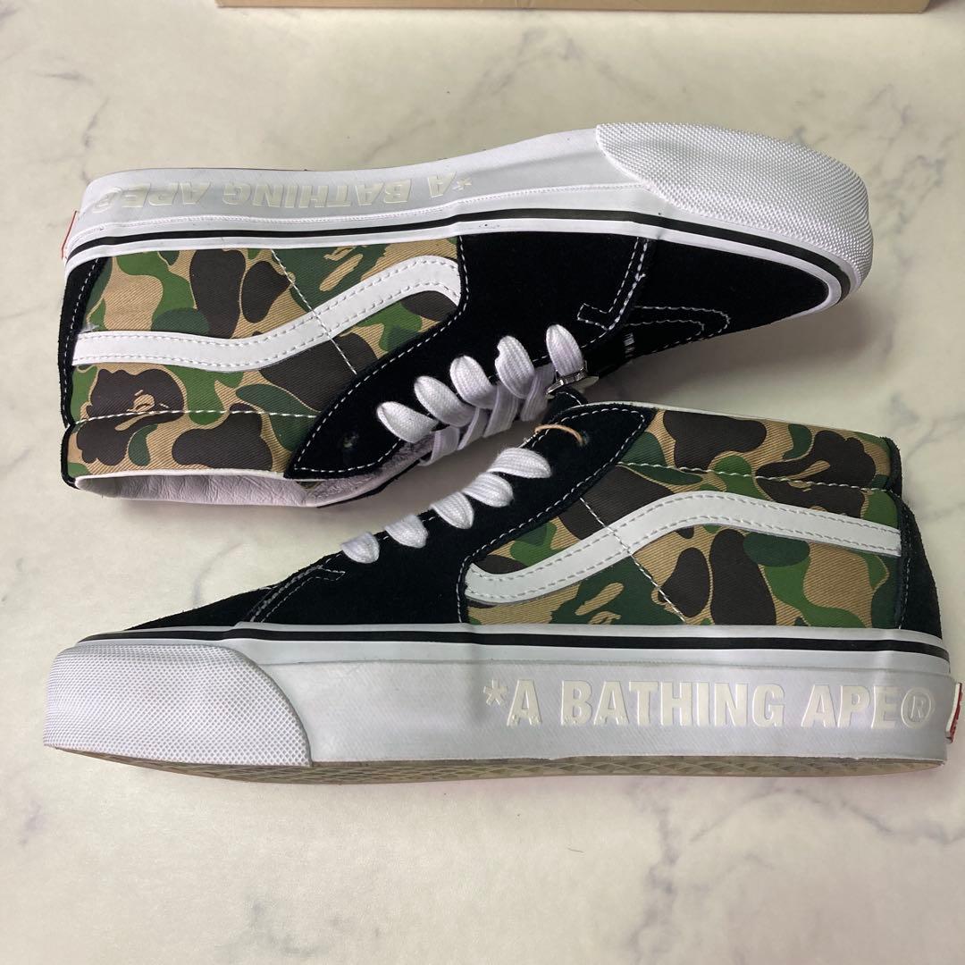 バンズ エイプ コラボ スケハイ ミッド 26cm