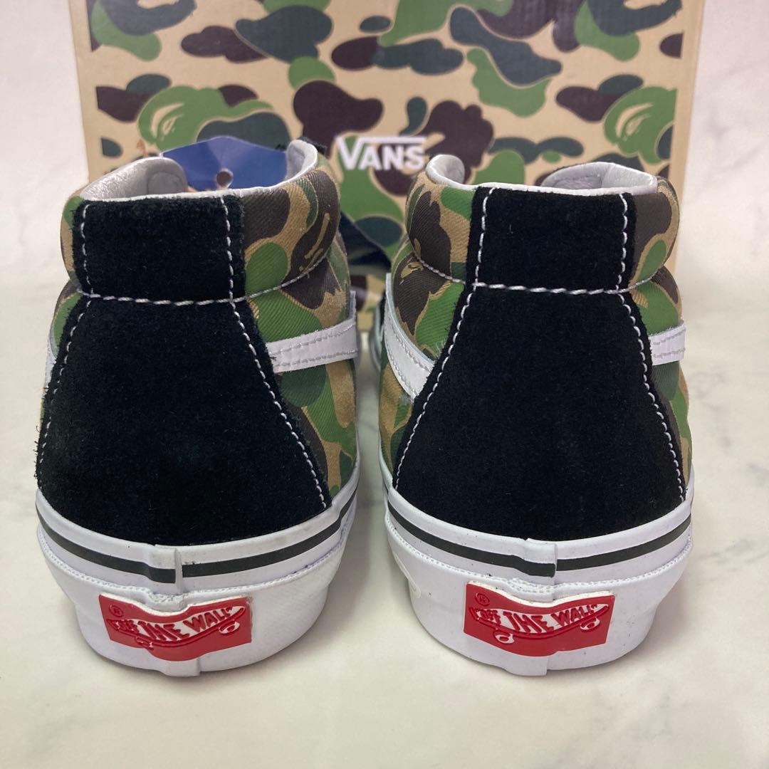 バンズ エイプ コラボ スケハイ ミッド 26cm