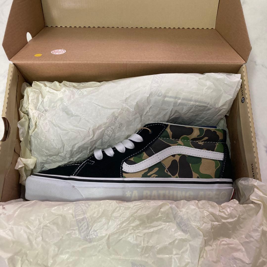 バンズ エイプ コラボ スケハイ ミッド 26cm