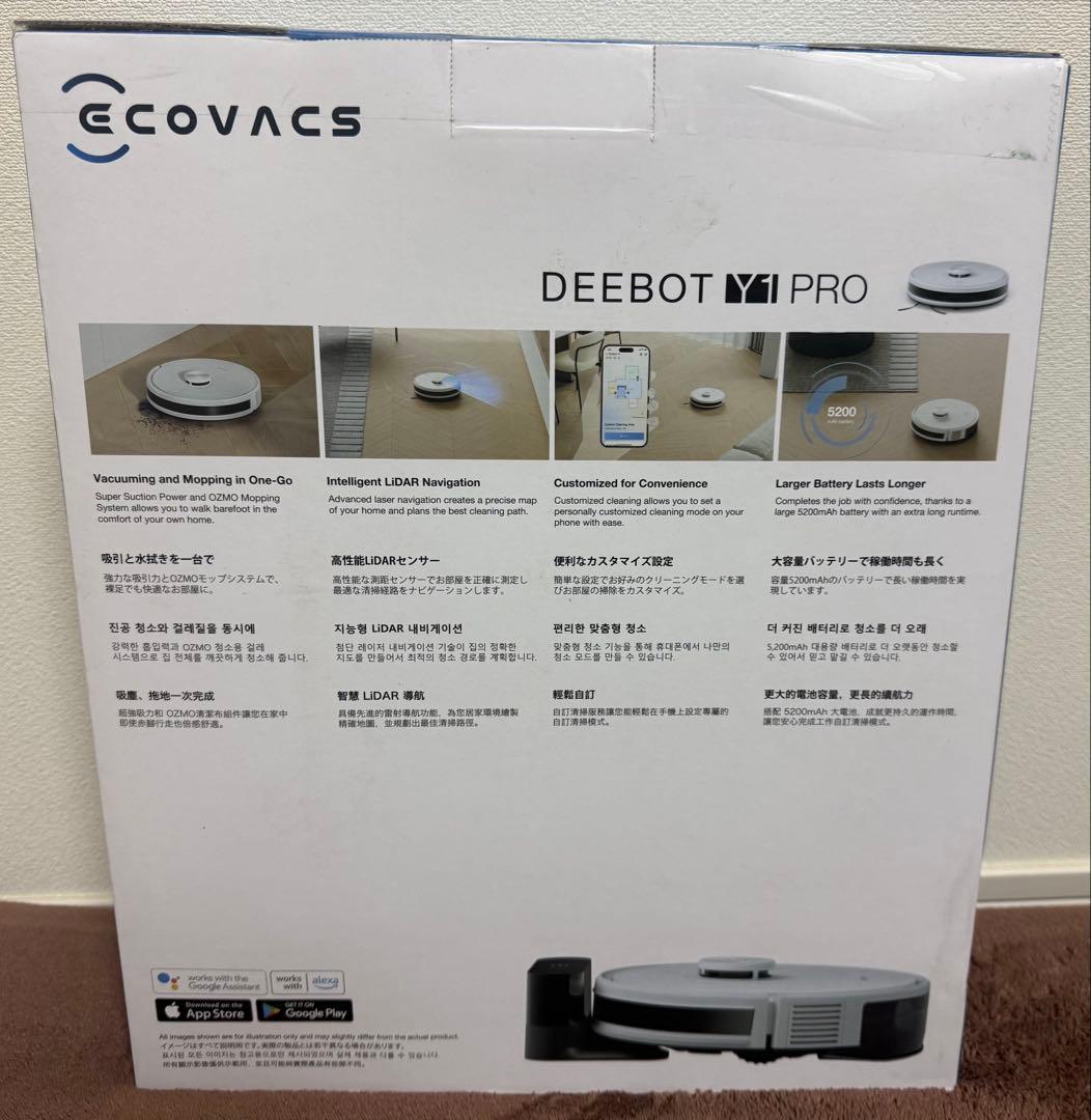 ECOVACS DEEBOT Y1 PRO 本体