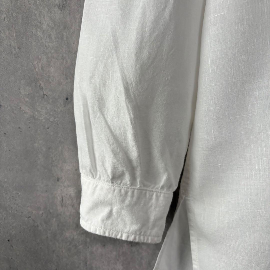 MITTAN ミタン 大麻ワイドシャツ SH-98 白 2 ユニセックス　ヘンプ