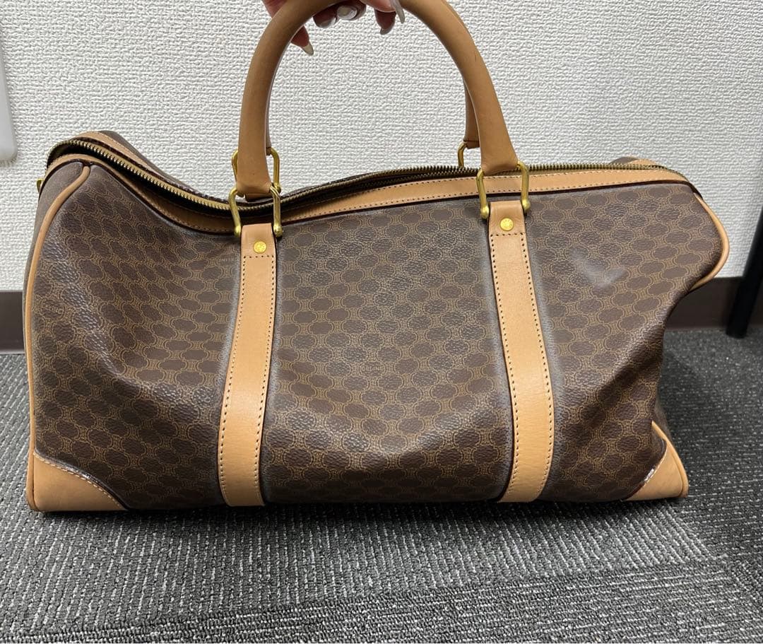 CELINE ブラウン ボストンバッグ 中型