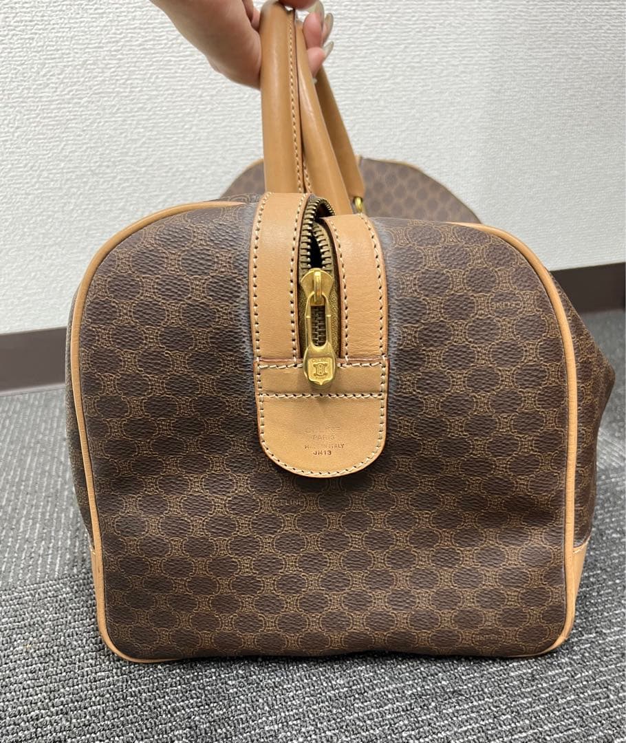 CELINE ブラウン ボストンバッグ 中型