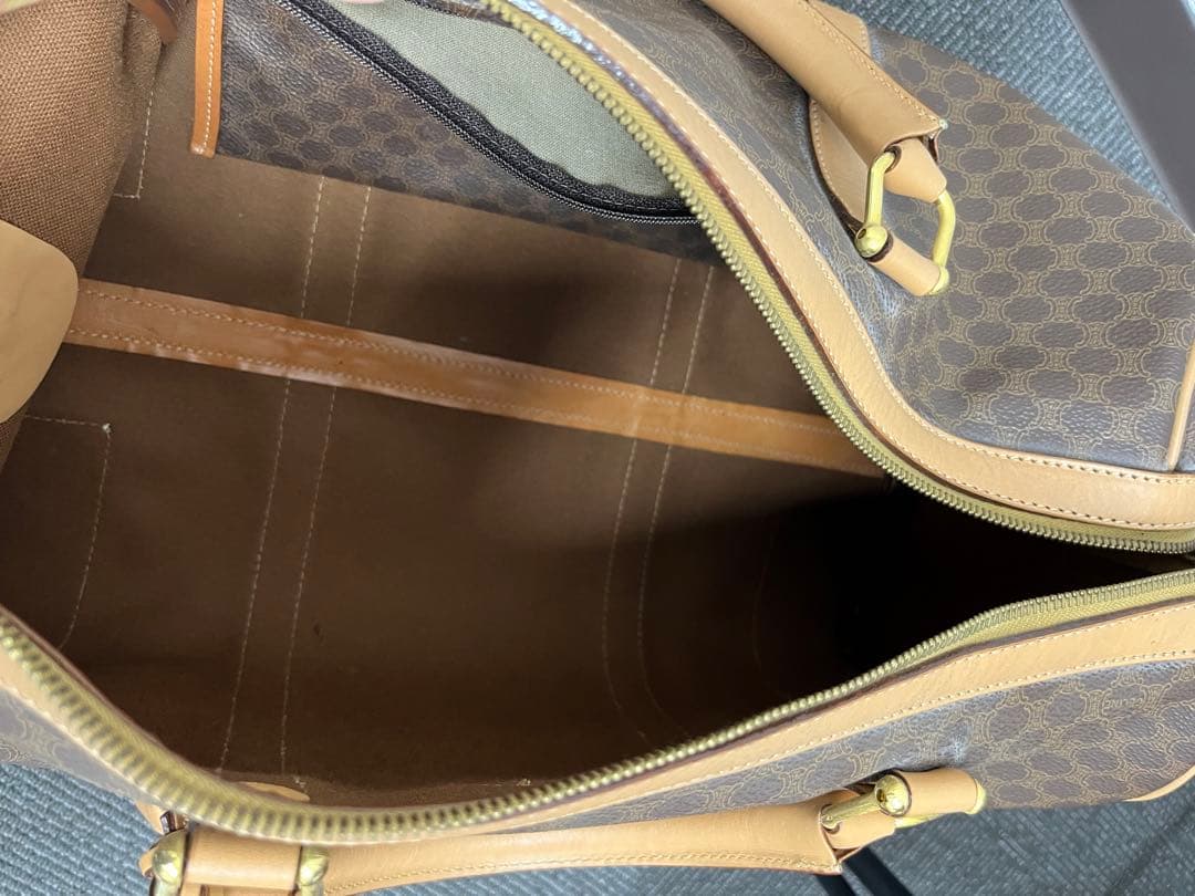 CELINE ブラウン ボストンバッグ 中型