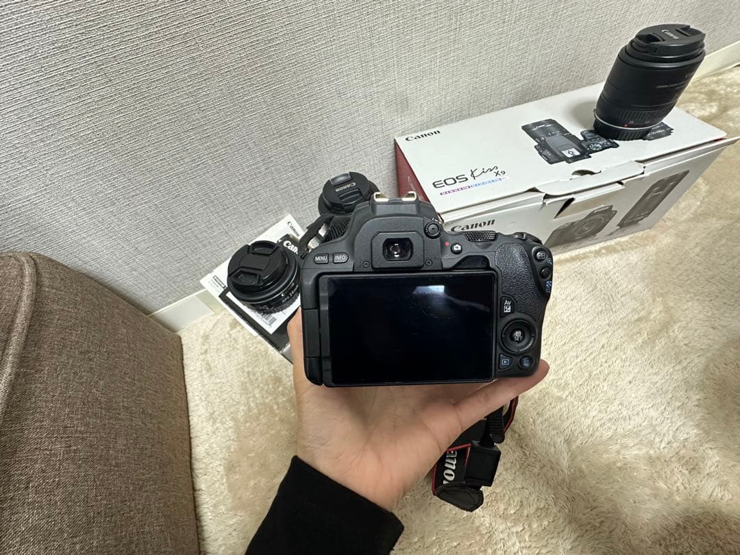 Canon EOS Kiss X9 レンズ3つセット 一眼レフ