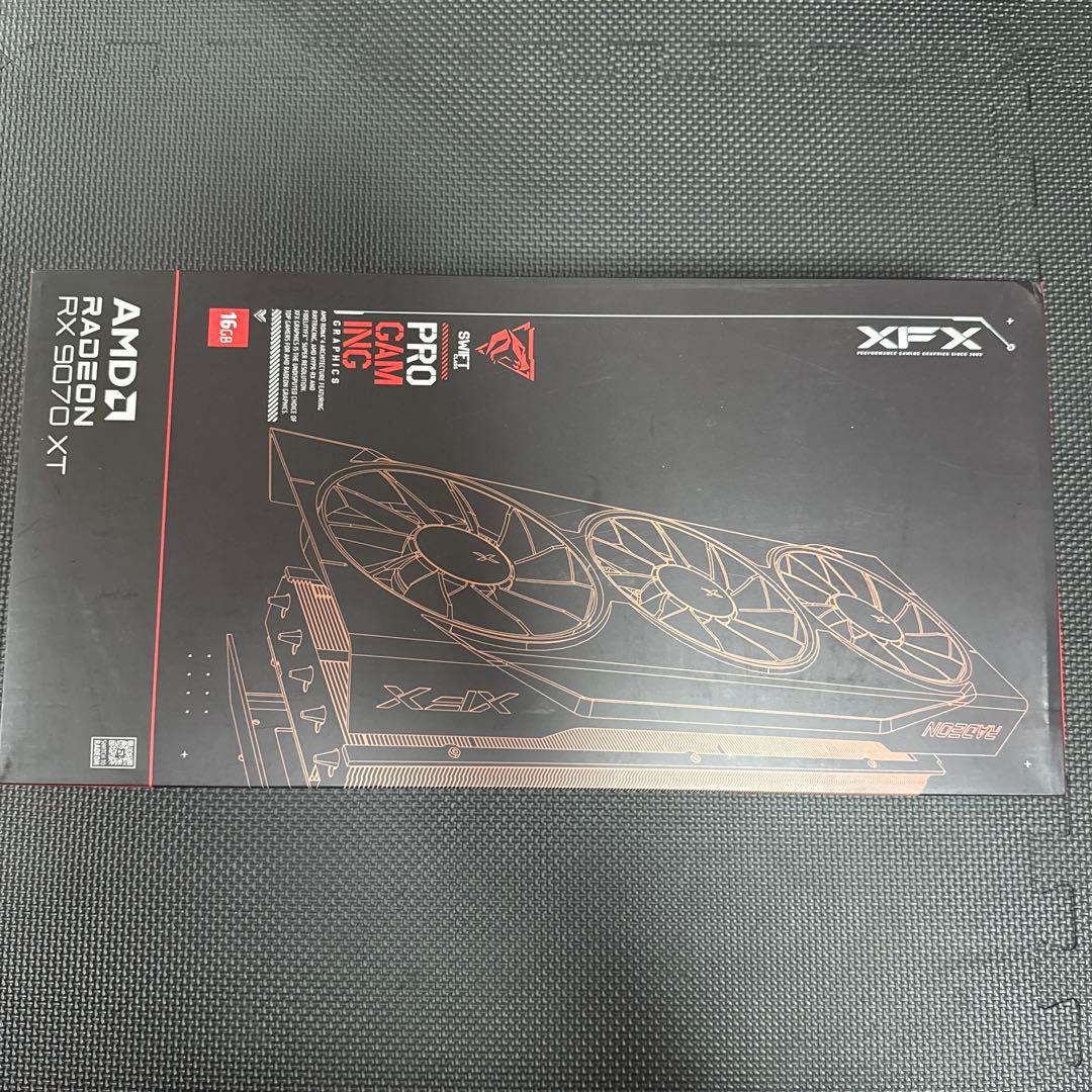 【新品未使用】XFX Swift RX 9070 XT