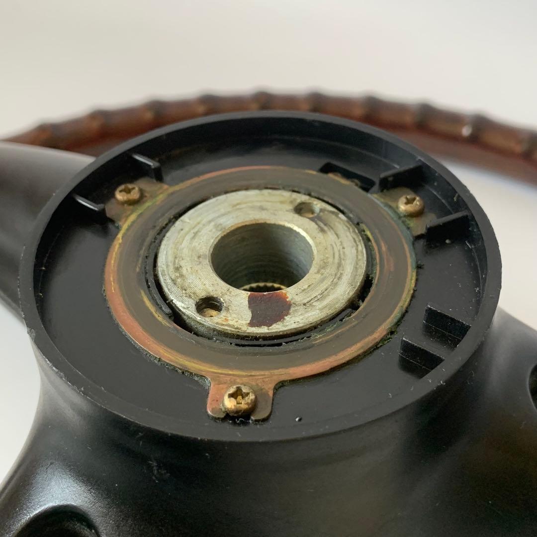 トヨタ カローラ ウッド ステアリング TE 系 純正 旧車