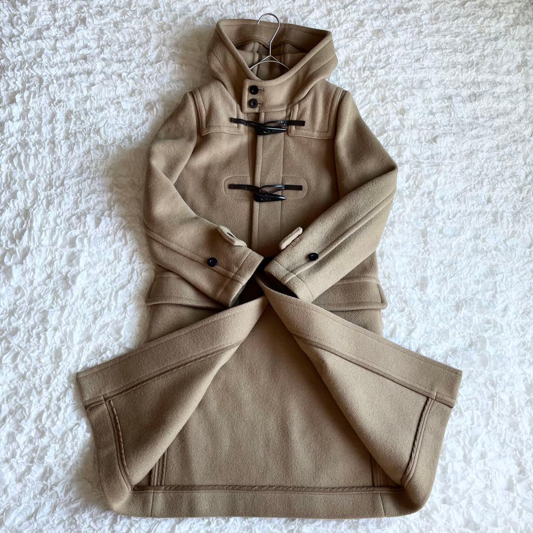 【極美品】HYKE 水牛トグル ロングダッフルコート ベージュ