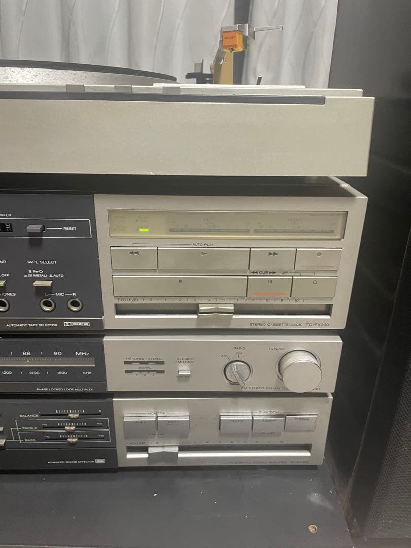 アンプ SONY TA-AX200, TC-FX200, ST-JX200,..