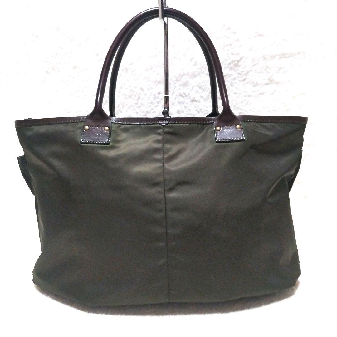 Felisi フェリージ ナイロン×レザー ヘルメットバッグ トートバッグ