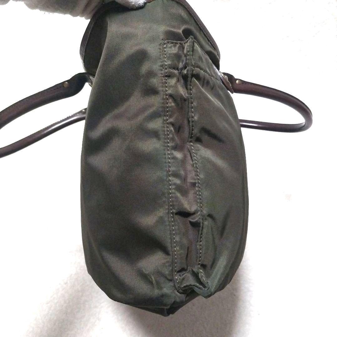 Felisi フェリージ ナイロン×レザー ヘルメットバッグ トートバッグ